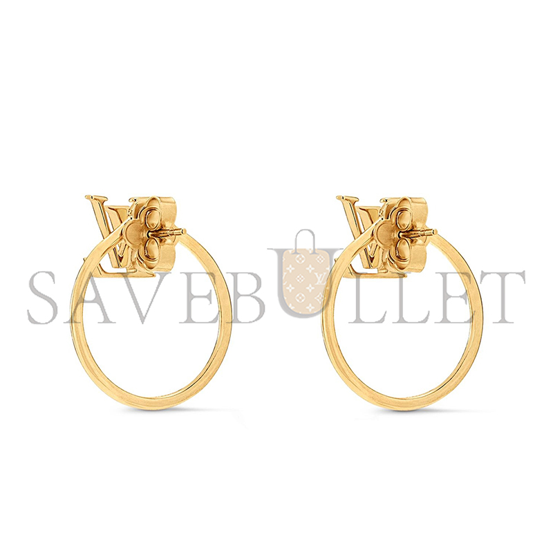 LOUIS VUITTON LV ECLIPSE EARRINGS M00763